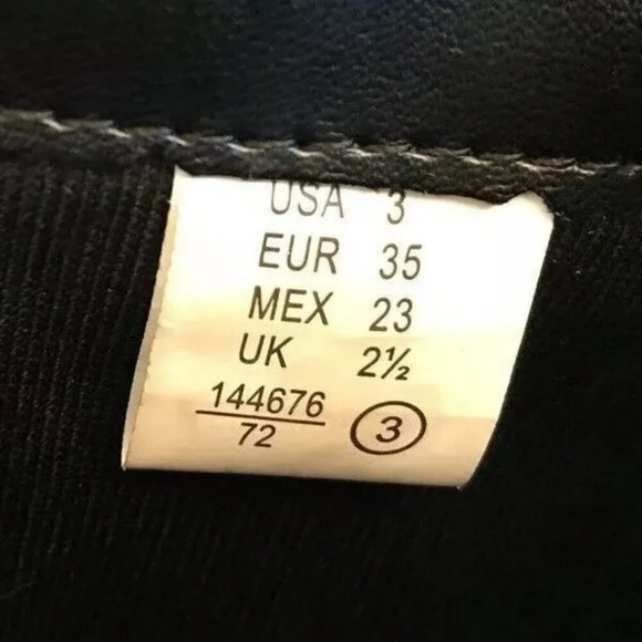 Women Pull On Black Mid Calf Height Round Toe Casual Boots Shoes Sz 3 - Picture 11 of 11